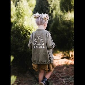 Rylee + Cru Call Me A Dreamer Rainbow Jacket Coat 18-24